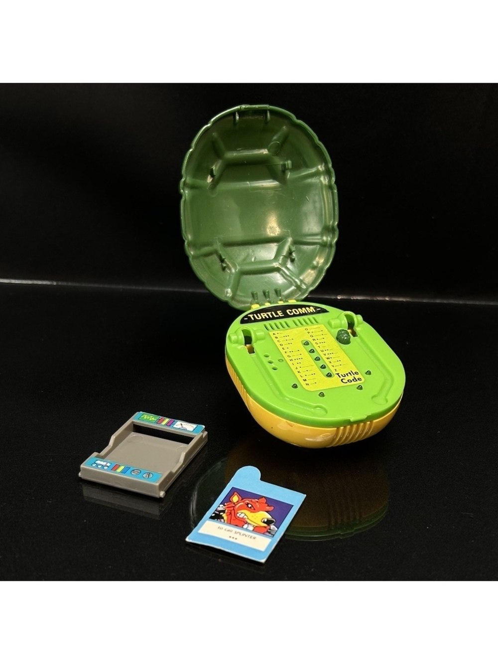 TMNT Ninja Turtle Communicator With 1 Card 1991 Lights & Sound *Tested Working*